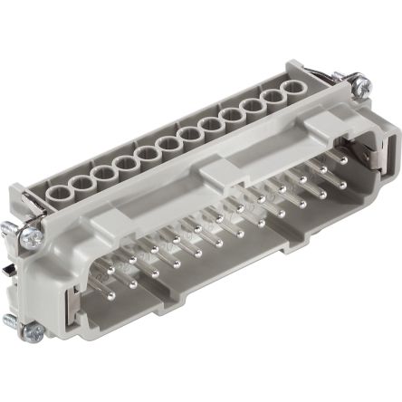Lapp Connector, 25 Way, 16A, Male, H-BE 24, 500 V [75009650]; 285-6184