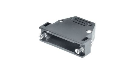 Deltron Connectors Thermoplastic D Sub Backshell, 25 Way [CTL25RUN4]; 285-7302