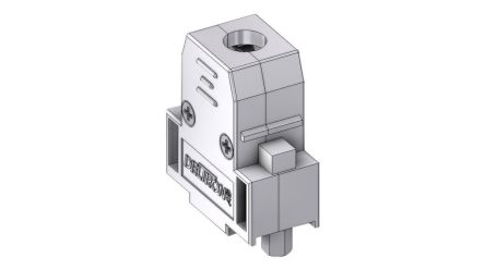 Deltron Connectors Plastic D Sub Backshell [CTLM09RUN4]; 285-7304