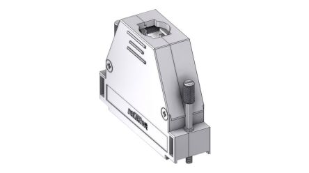 Deltron Connectors Thermoplastic D Sub Backshell, Strain Relief [DHM50UN4]; 285-7339