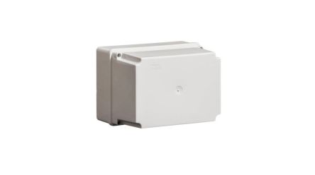WISKA WIB Series RAL 7035 Light Grey ABS Junction Box, IP65, 190x140x140mm [DLWIB 11]; 285-7346