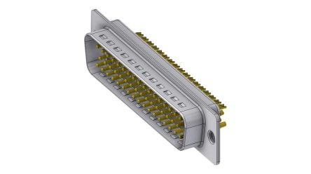 Deltron Connectors DTS 50 Way Solder Mount D-sub Connector Plug, 2.84mm Pitch [DTS50PZ/2]; 285-7402