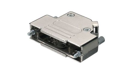 Deltron Connectors DVMA09UN4 Series Zinc Alloy D Sub Backshell, Strain Relief [DVMA09UN4-OS-METAL CAP]; 285-7409