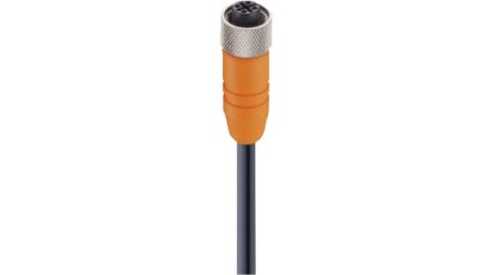 Novotechnik Straight Female 8 way M12 to Straight Sensor Cable, 10m [EEM 33-92 M12-G8P10M]; 285-7453