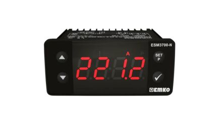 Emko ESM LED Digital Panel Multi-Function Meter for Current, Voltage, 29mm x 71mm [ESM-3700-N.5.20.0.0/00.00/0.0.0.0]; 285-7483