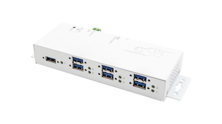 Exsys 7 Port USB 3.2 USB A, USB B  Hub, USB Bus Powered, 178.60 x 59.90 x 25.45mm [EX-1189HMVS-3W]; 285-7493