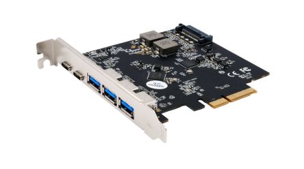 Exsys 5 Port PCIe Network Card [EX-12006]; 285-7494