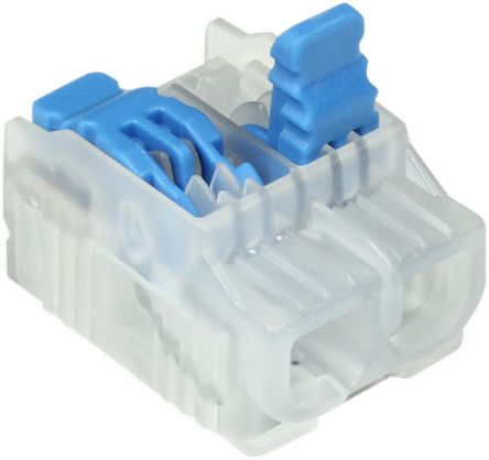 Ideal Industries Lever Connectors Series Connector, 2-Way, 32A, 4mm² Wire, Lever, Push-In Termination [30-0092]; 285-7531