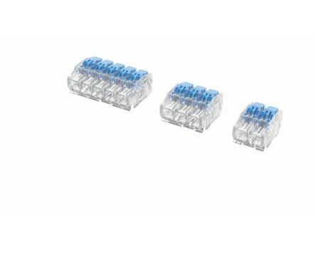Ideal Industries Lever Connectors Kits Series Connector, 2,3,5-Way, 32A, 4mm² Wire, Lever, Push-In Termination [30-0099]; 285-7535