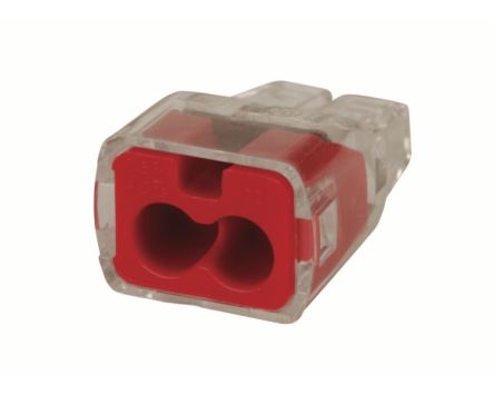Ideal Industries 30-10 Series Connector, 2-Way, 32A, 12 AWG Wire, Push In Termination [30-1032]; 285-7539