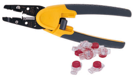 Ideal Industries, UR Butt Splice Wire Splice Connector, Red, Insulated 26 → 19 AWG [33-719]; 285-7557