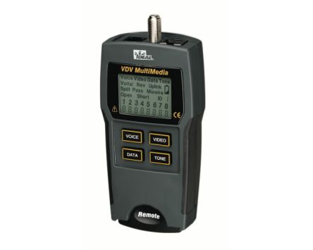 Ideal Industries 33-856 Cable Tester for Data Communication Cable RJ45 [33-856]; 285-7558