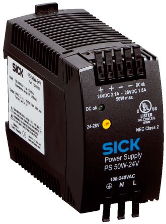 SICK, PS Series Power Supply [PS50WE24V]; 285-8947