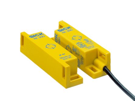 SICK RE300 Safety Interlock Switch, 1NO/1NC, Magnet, ABS [RE300-DA03P]; 285-8983