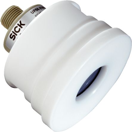 SICK UP56 Series Ultrasonic Level Sensor Level Sensor, 4-20mA Output, FKM, PP, PTFE Body [UP56-216156]; 285-9089