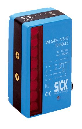 SICK Photoelectric Retro-Reflective Sensor WLG12 Series [WLG12-V537]; 285-9101
