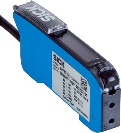 SICK Fibre Optic Sensor, PNP/NPN Output, IP54, 12 → 30 V dc [WLL80P-1IU2Y1DZZZZZ1Z1]; 285-9105