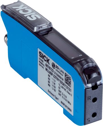 SICK Fibre Optic Sensor, PNP/NPN Output IO-Link, IP54, 12 → 30 V dc [WLL80P-22T6Y1DZA71Z1Z1]; 285-9108