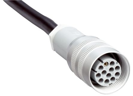 SICK Straight Female 12 way M26 to Unterminated Connector & Cable, 20m [DOL-0610G20M075KM1]; 285-9425