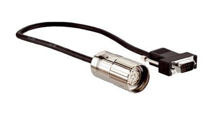 SICK Straight Female 12 way M23 to Straight Male 9 way 9 Pin D-sub Connector & Cable, 500mm [DSL-3D08-G0M5AC3]; 285-9480