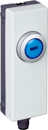SICK Slow Action Control Station Switch - 1NO, PBT, 1 Cutouts, Blue, +/-, IP65 [ER12-SB3C4 / 6051330]; 285-9487