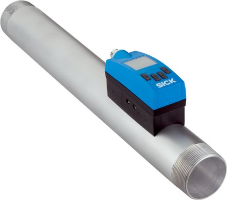 SICK FTMG Series Fluid Sensor Flow Sensor, 58.9 l/min Min, 11 L/min, 780.9 L/min Max [FTMG-ESR50SXX]; 285-9498