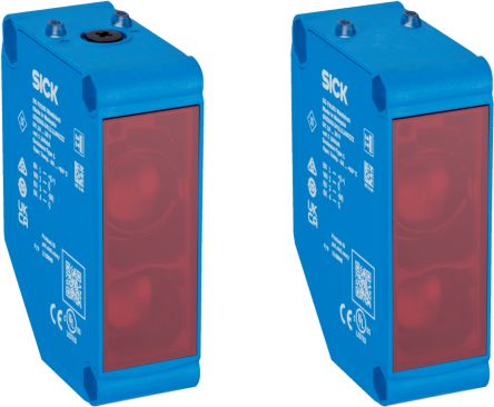 SICK Through Beam Photoelectric Sensor, Rectangular Sensor, 120 m Detection Range [GSE20M-24112170ZZZ]; 285-9535