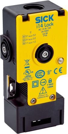 SICK i14 Safety Interlock Switch, 3NC, Electromagnetic, Glass Fibre Reinforced Thermoplastic, Electromagnetic [i14-M0303 Lock]; 285-9585