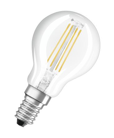 LEDVANCE LED Retrofit CLASSIC E14 LED Bulbs 4 W(40W), 4000K, Cool White, Mini Ball shape [4058075435209]; 285-9752