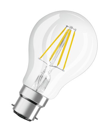 LEDVANCE 40580 B22d LED Bulbs 4 W(40W), 2700K, Warm White, Classic Bulb shape [4058075435421]; 285-9755