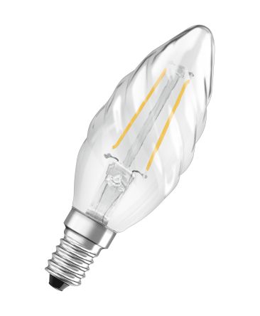 LEDVANCE LED Retrofit CLASSIC E14 LED Bulbs 2.5 W(25W), 2700K, Warm White, Candle shape [4058075436565]; 285-9757