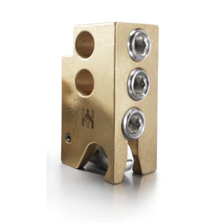 Weidmüller EBB Series Brass, 50mm², 1-Level, Screw Termination, ATEX, IECEx [1547490000]; 286-0055
