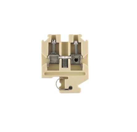 Weidmüller 1598080000 SAK Series White, 4mm², 1-Level, Screw Termination, ATEX, IECEx [1598080000]; 286-0061