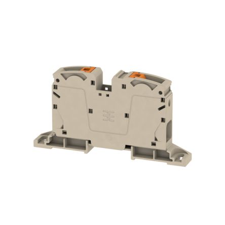 Weidmüller A2C Series Dark Beige, 35mm², 1-Level, Push In Termination, ATEX, IECEx [2551550000]; 286-0149