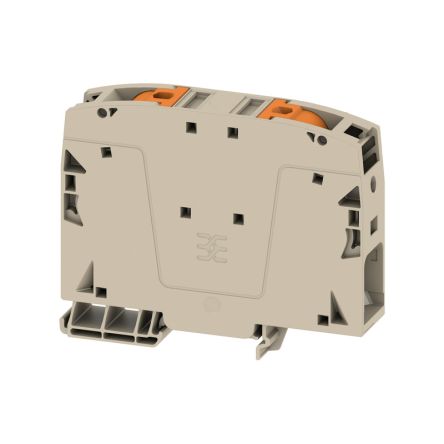 Weidmüller 2663250000 A2C Series Dark Beige, 50mm², 1-Level, Push In Termination, ATEX, IECEx [2663250000]; 286-0155