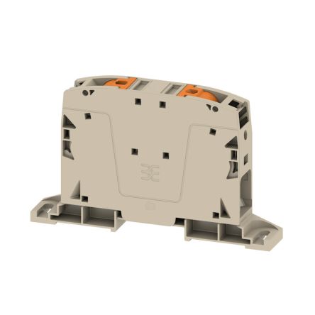 Weidmüller 2663330000 A2C Series Dark Beige, 50mm², 1-Level, Push In Termination, ATEX, IECEx [2663330000]; 286-0164