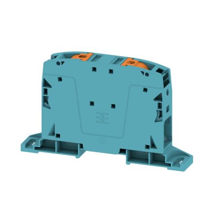 Weidmüller 2663340000 A2C Series Blue, 50mm², 1-Level, Push In Termination, ATEX, IECEx [2663340000]; 286-0166