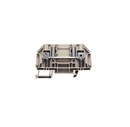 Weidmüller 9538090000 WTD Series Dark Beige, 6mm², 1-Level, Screw Termination, ATEX, IECEx [9538090000]; 286-0198