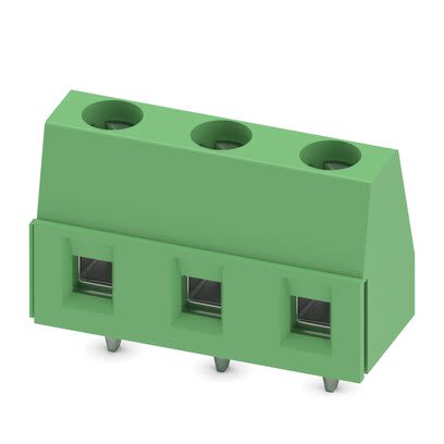 Phoenix Contact 5/ 3, GMKDS 1 Series PCB Terminal Block, 3-Contact, 7.5mm Pitch, Solder Mount, 1-Row, Screw Termination [1717033]; 286-0207