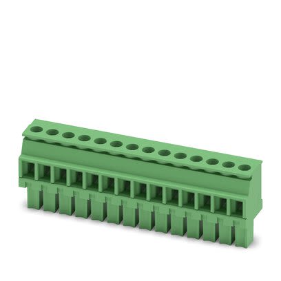 Phoenix Contact, 3.81mm Pitch, 14 Way, Pluggable Terminal Block, PCB, Plug In Termination [1827091]; 286-0215