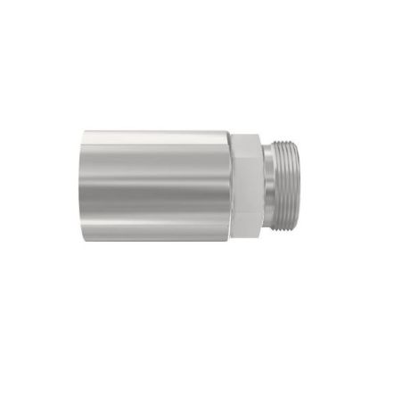 Parker Crimped Hose Fitting 1/2 in Hose to 24° Cone Male, 1D070-22-12 [1D070-22-12]; 286-0688