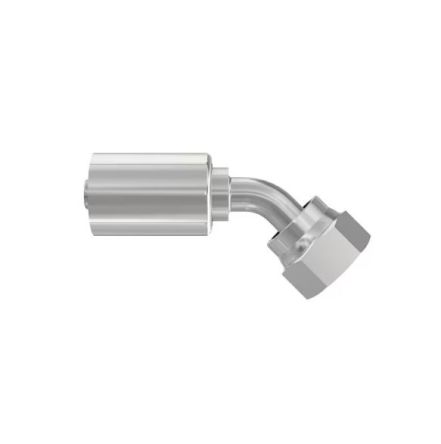 Parker Crimped Hose Fitting 1/2 in Hose to ORFS, 1J770-12-12-SM [1J770-12-12-SM]; 286-0692