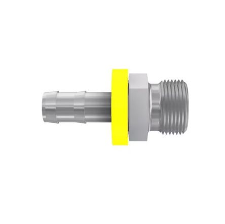 Parker Crimped Hose Fitting 1/2 in Hose to 24° Cone Male, 3D082-15-8C [3D082-15-8C]; 286-0716