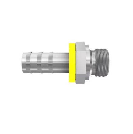 Parker Crimped Hose Fitting 1/2 in Hose to BSPP 1/2, 3D982-8-8B [3D982-8-8B]; 286-0721