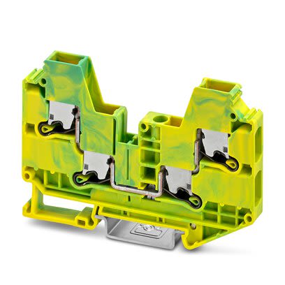 Phoenix Contact XTV 6-QUATTRO-PE Series Protective conductor terminal [1329513]; 286-0804