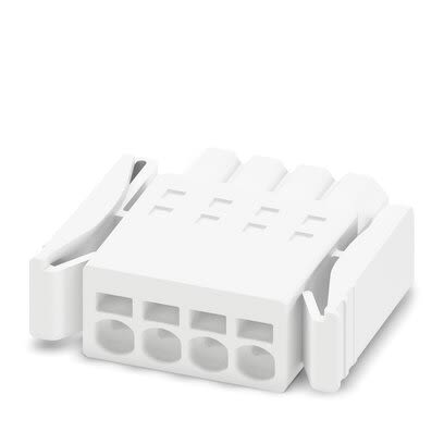 Phoenix Contact Pluggable Terminal Block, 4-Contact, 2.5 mm Pitch, 1-Row [1709460]; 286-0855