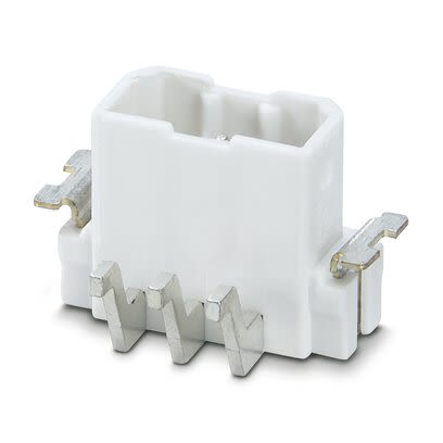 Phoenix Contact Straight Solder PCB Header, 4 Contact(s), 2.5 mm Pitch, 1 Row(s), Shrouded [1830142]; 286-0915