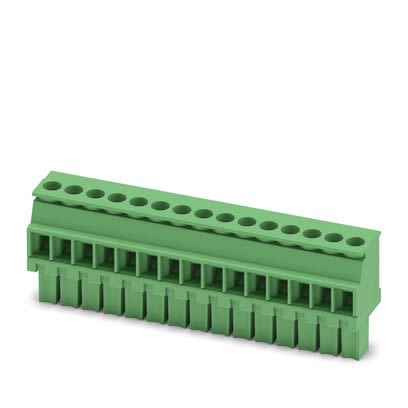 Phoenix Contact, 3.5mm Pitch, 15 Way, Pluggable Terminal Block, PCB, Plug In Termination, 1862988 [1862988]; 286-0964
