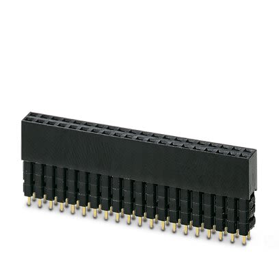 Phoenix Contact PSTD Series Pluggable Terminal Block, 5 mm Pitch, 2-Row [2202992]; 286-0985