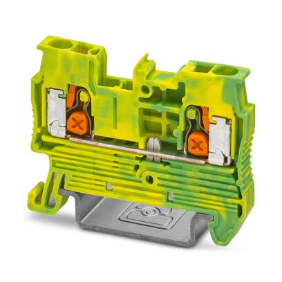Phoenix Contact Ground Terminal, 5-PE, XT 2 Series 2 Way [1343116]; 286-1004